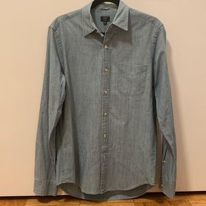 J.Crew Denim Button Down - Mens Small